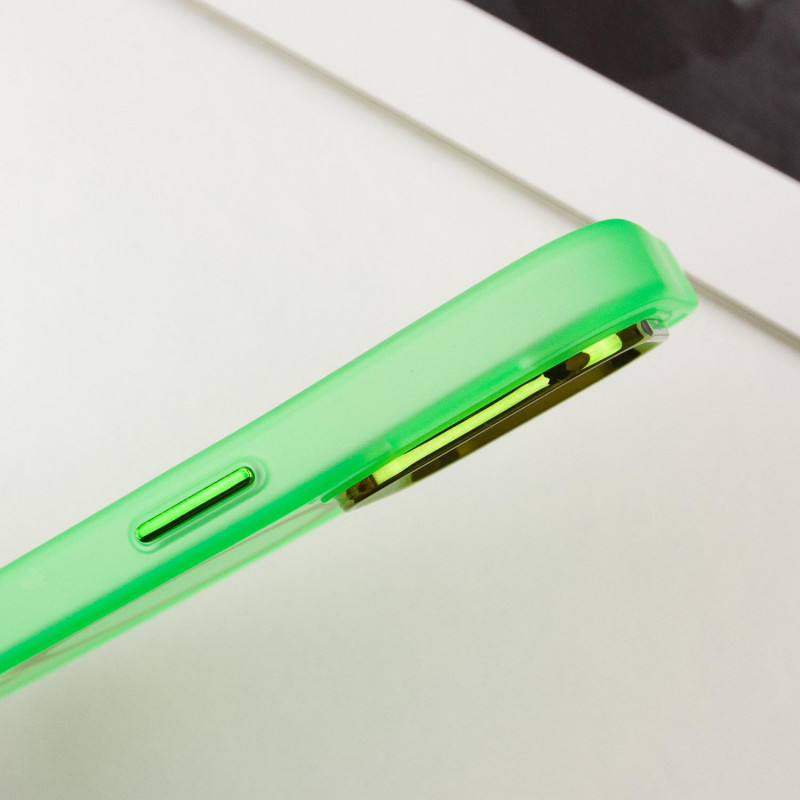 Чохол TPU + PC Lily with Magnetic Fit для Apple iPhone 14 Pro Max (6.7″) Neon Green