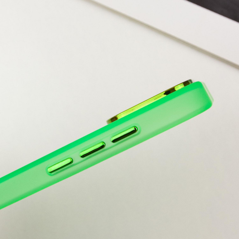 Чохол TPU + PC Lily with Magnetic Fit для Apple iPhone 14 Pro Max (6.7″) Neon Green