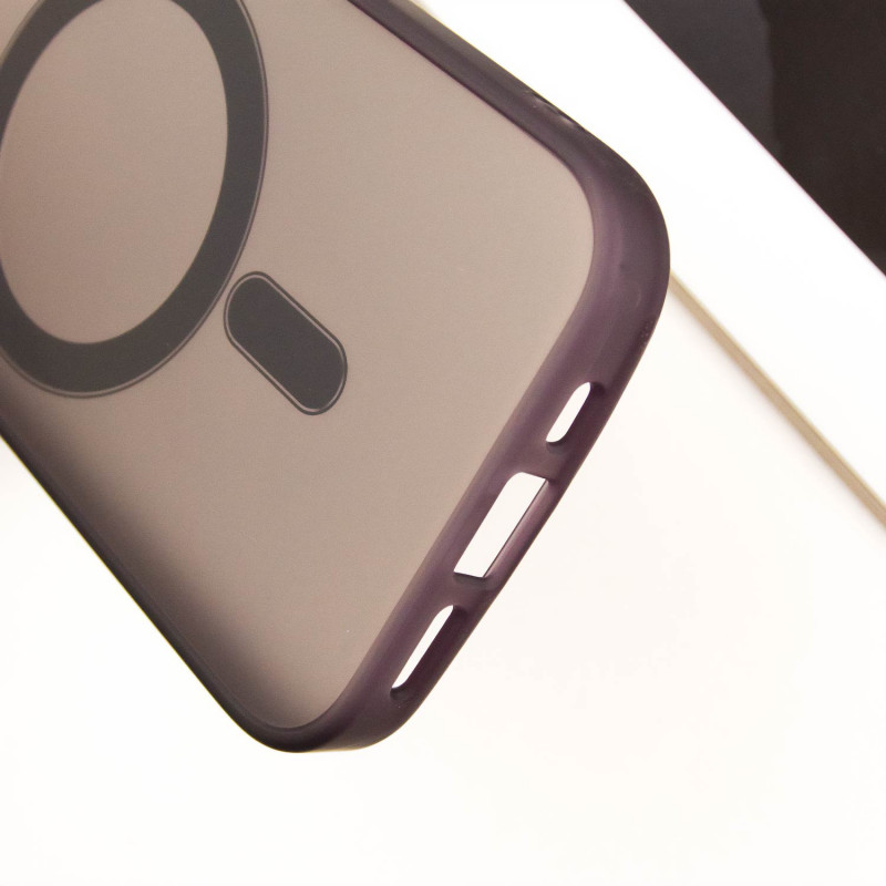 Чохол TPU + PC Lily with Magnetic Fit для Apple iPhone 15 (6.1″)