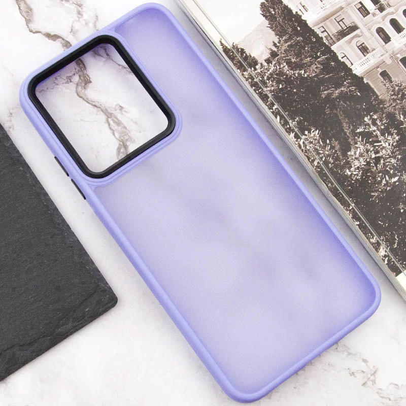 Чохол TPU + PC Lyon Frosted для Infinix Hot 40i / Spark Go 2024 / Spark 20 Purple