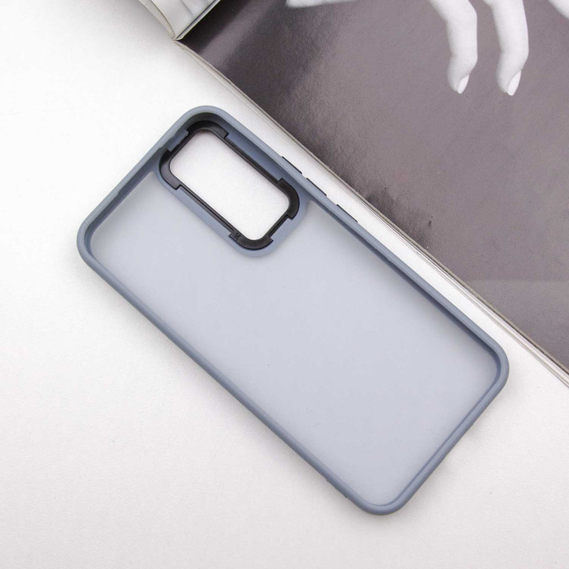 Чохол TPU + PC Lyon Frosted для Samsung Galaxy S23 Sierra Blue