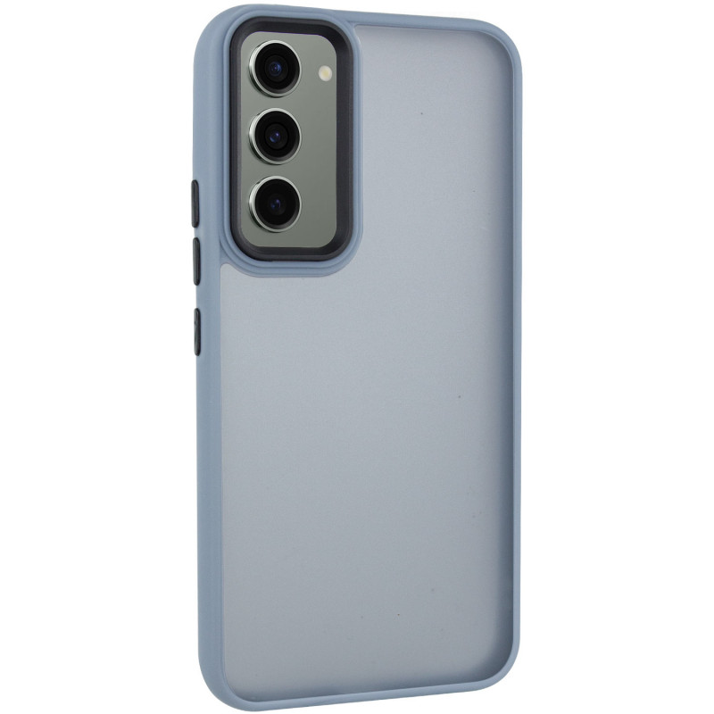 Чохол TPU + PC Lyon Frosted для Samsung Galaxy S23 Sierra Blue