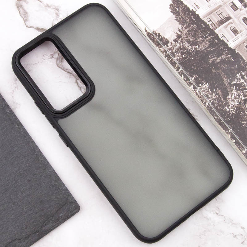 Чохол TPU + PC Lyon Frosted для Samsung Galaxy A52 4G / A52 5G / A52s Black