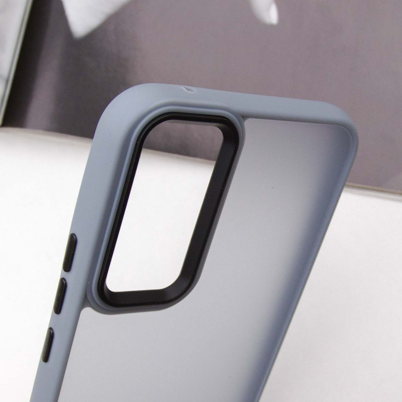 Чохол TPU + PC Lyon Frosted для Samsung Galaxy S23 Sierra Blue