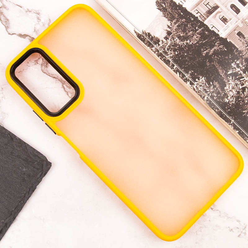 Чохол TPU + PC Lyon Frosted для Oppo A17 Orange
