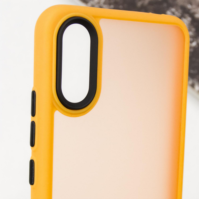 Чохол TPU + PC Lyon Frosted для Xiaomi Redmi 9 А Orange