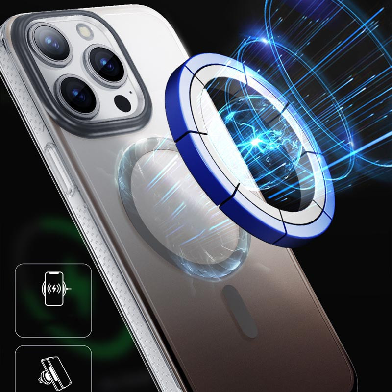 Чохол TPU + PC Shadow with Magnetic Fit для Apple iPhone 14 Pro (6.1″)