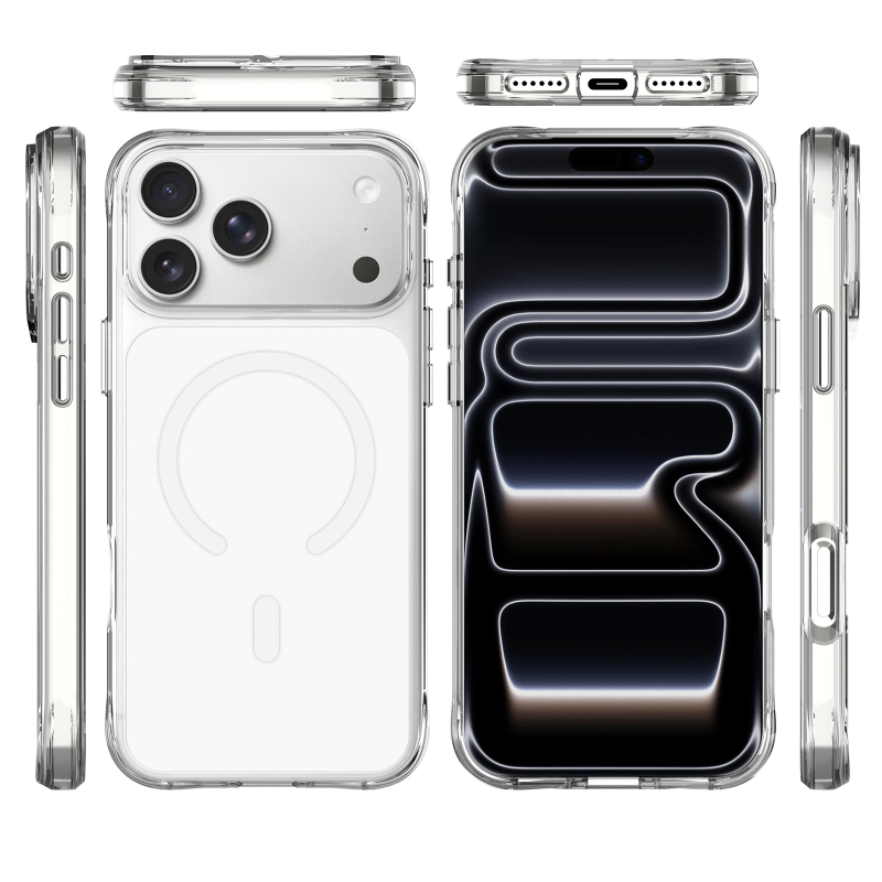 Чохол TPU + PC Space Pure Color with Magnetic Fit для Apple iPhone 17 Pro / 18 Pro (6.3″)