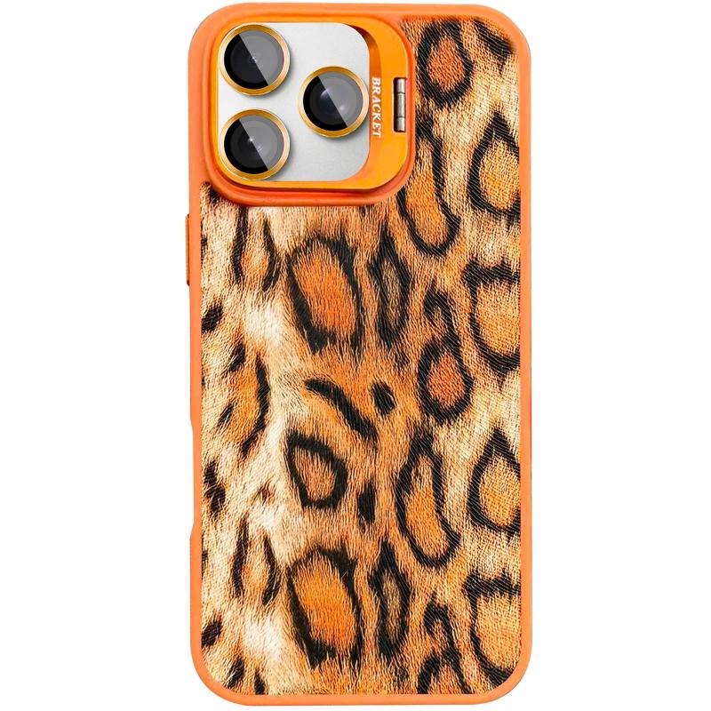 Чохол TPU + PC Wild Leopard with Magnetic Fit and Lens для Apple iPhone 16 Pro (6.3″)