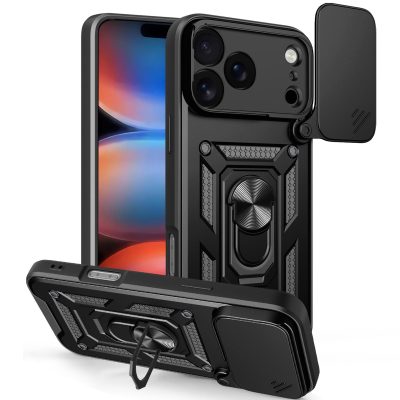 Чохол Ummi Camshield Serge Ring для Apple iPhone 17 Pro / 18 Pro (6.3")