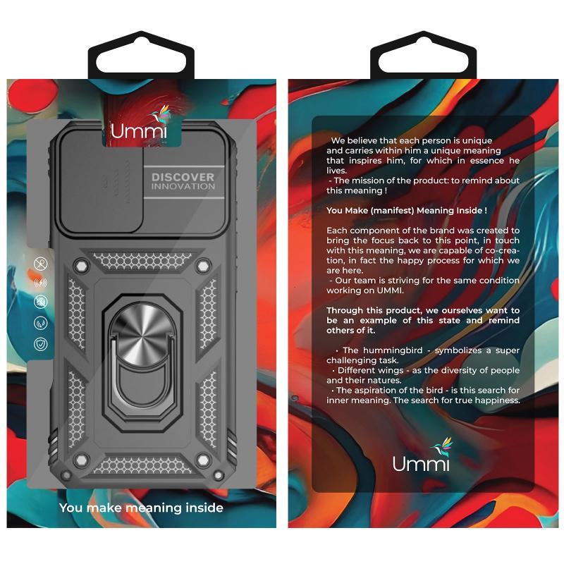 Чохол Ummi Camshield Serge Ring для Apple iPhone 16 (6.1")