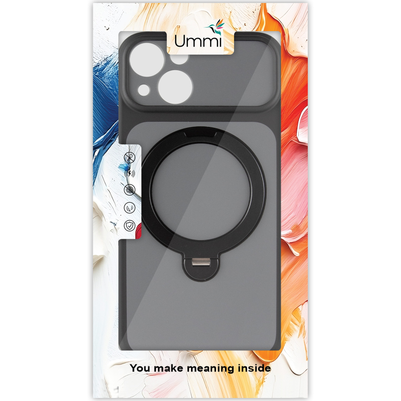 Чохол Ummi Full Camera with Magnetic Fit HQ Ring для Apple iPhone 13 (6.1")