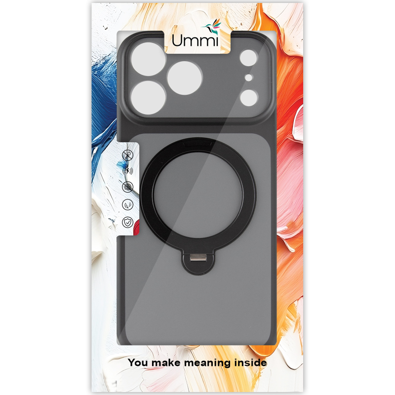 Чохол Ummi Full Camera with Magnetic Fit HQ Ring для Apple iPhone 18 Pro Max / 17 Pro Max (6.9")