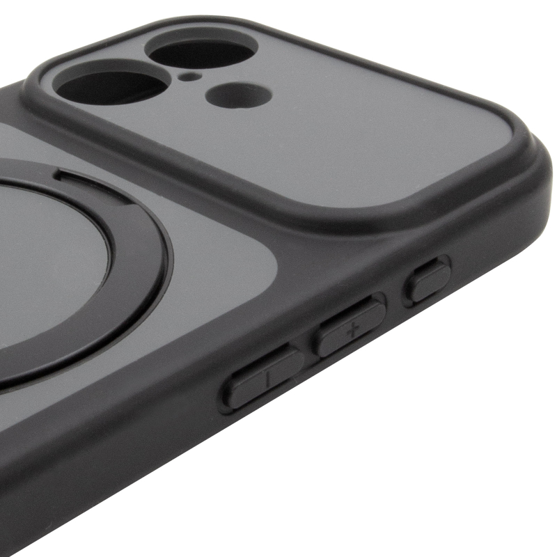 Чохол Ummi Full Camera with Magnetic Fit HQ Ring для Apple iPhone 16 (6.1") Black