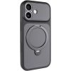 Чохол Ummi Full Camera with Magnetic Fit HQ Ring для Apple iPhone 16 (6.1") Black