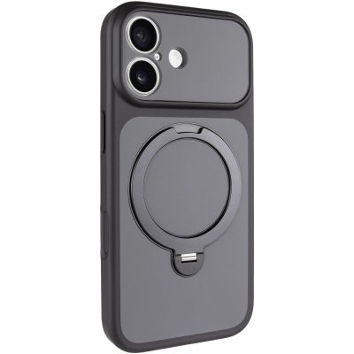 Чохол Ummi Full Camera with Magnetic Fit HQ Ring для Apple iPhone 16 (6.1") Black
