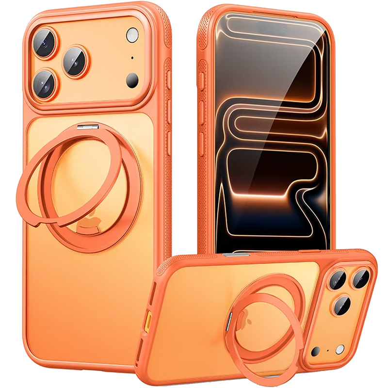 Чохол Ummi Stylish with MagSafe Ring для Apple iPhone 17 Pro Max (6.9") Orange