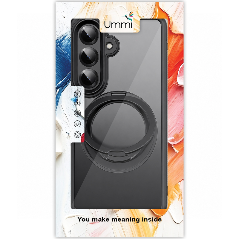 Чохол Ummi Stylish with MagSafe Ring для Samsung Galaxy S26 + Black