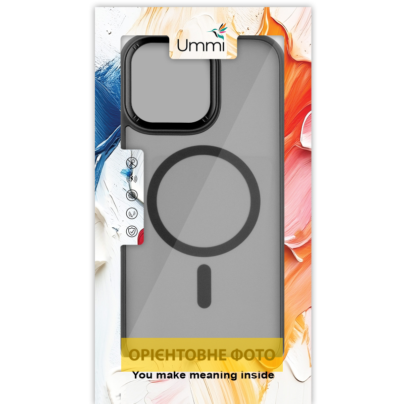 Чохол Ummi Ultimate with Magnetic Fit для Apple iPhone 16 Pro (6.3") Black