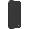 Шкіряний чохол-книжка Nillkin Qin Prop Plain Camshield для Apple iPhone 16 Pro (6.3") Classic Black