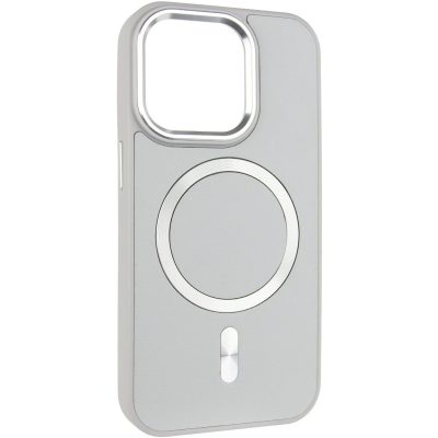 Шкіряний чохол SnapCase with Magnetic Fit для Apple iPhone 11 Pro Max (6.5") Grey