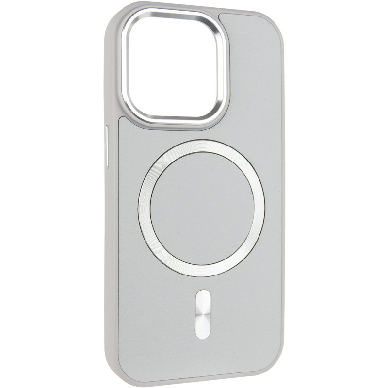 Шкіряний чохол SnapCase with Magnetic Fit для Apple iPhone 11 Pro Max (6.5") Grey