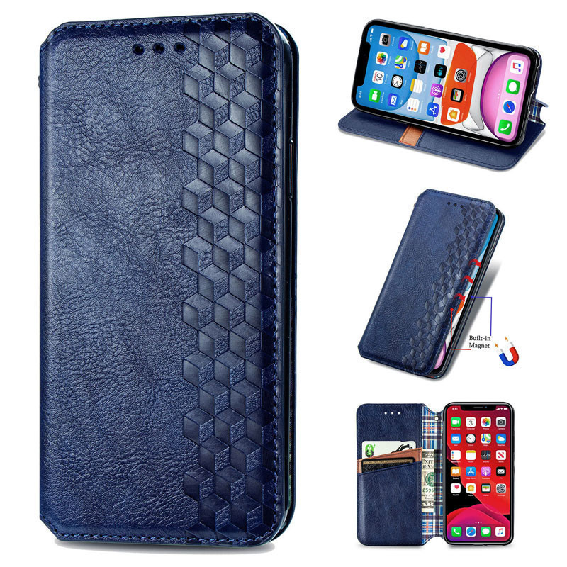 Шкіряний чохол-книжка GETMAN Cubic (PU) для Xiaomi 11T / 11T Pro