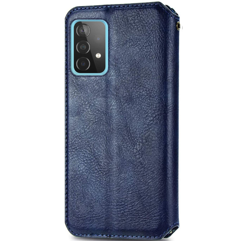 Шкіряний чохол-книжка GETMAN Cubic (PU) для Samsung Galaxy A23 4G Синій