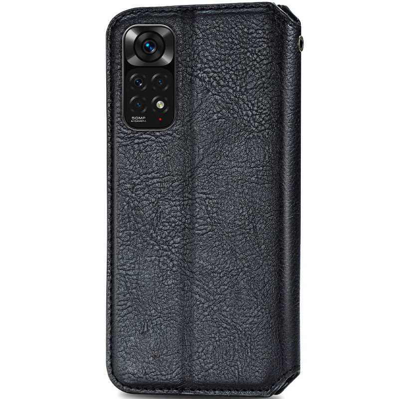 Шкіряний чохол-книжка GETMAN Cubic (PU) для Xiaomi Redmi Note 11 (Global) / Note 11S