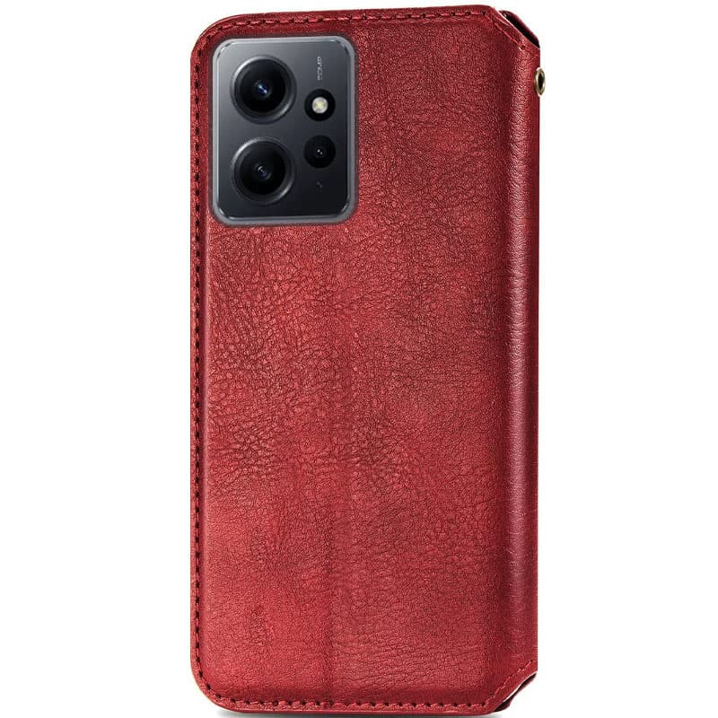Шкіряний чохол-книжка GETMAN Cubic (PU) для Xiaomi Redmi Note 12 4G