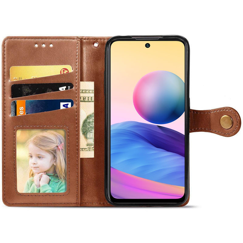 Шкіряний чохол-книжка GETMAN Gallant (PU) для Motorola Moto G15 4G