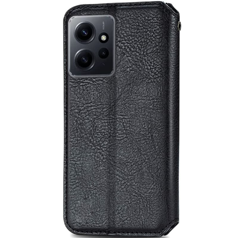 Шкіряний чохол-книжка GETMAN Cubic (PU) для Xiaomi Redmi Note 12 4G