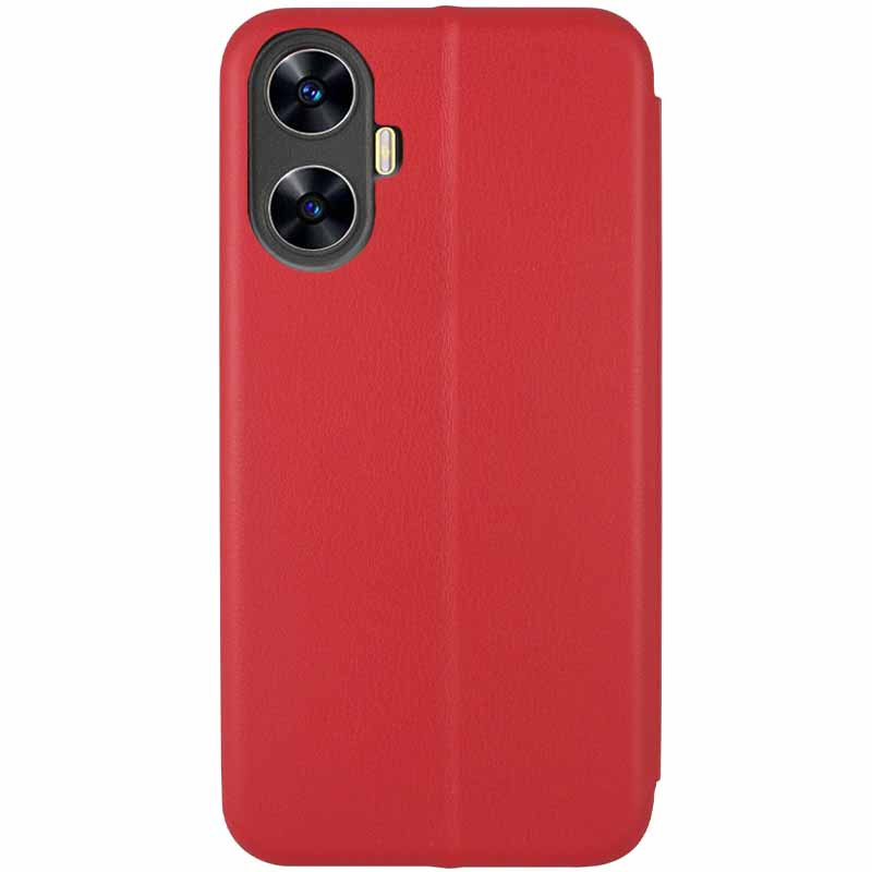 Шкіряний чохол-книжка Classy для Realme C55 Червоний