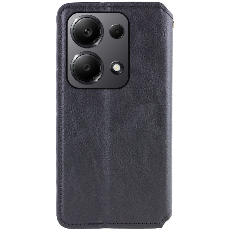 Шкіряний чохол-книжка GETMAN Cubic (PU) для Xiaomi Redmi Note 13 4G