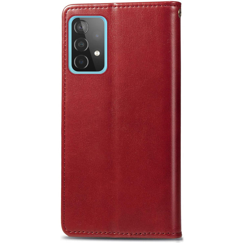 Шкіряний чохол-книжка GETMAN Gallant (PU) для Samsung Galaxy A23 4G Червоний