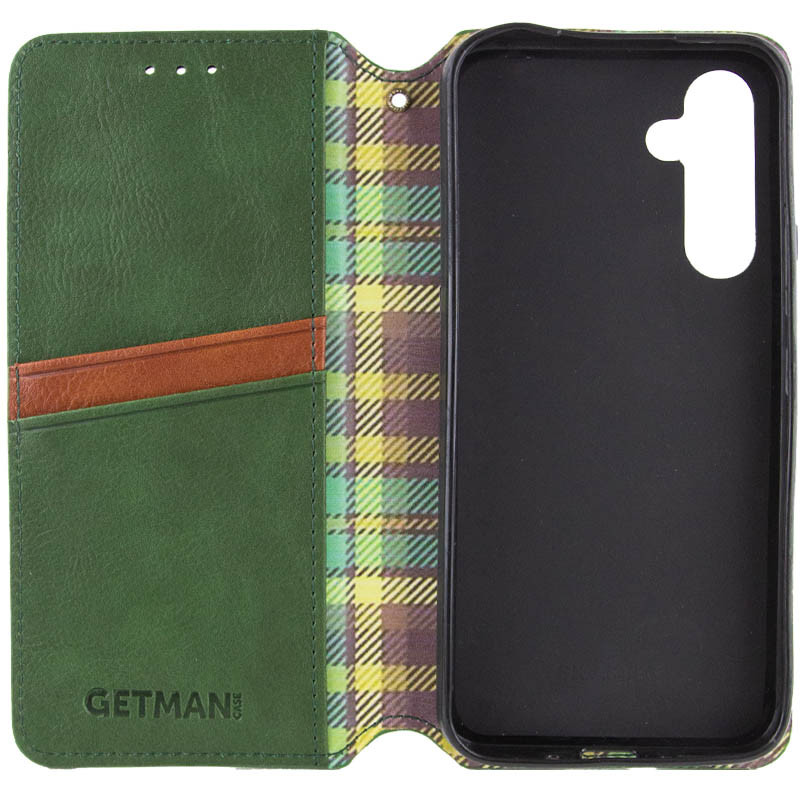 Шкіряний чохол-книжка GETMAN Cubic (PU) для Samsung Galaxy A35