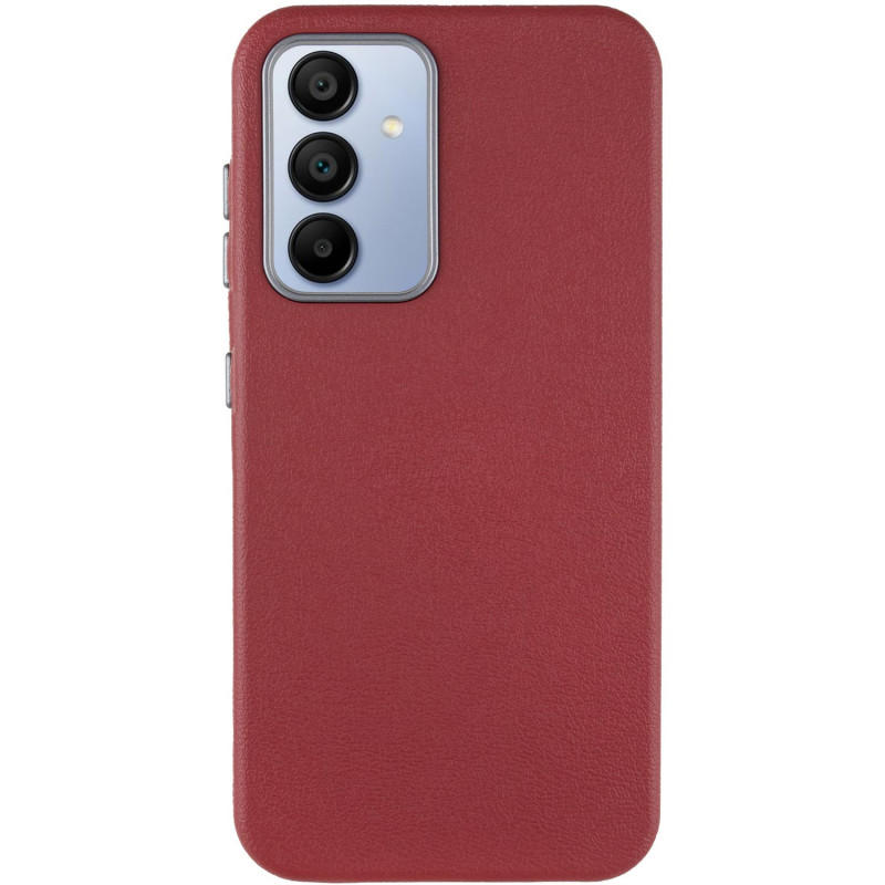 Шкіряний чохол Leather Case Metal Buttons для Samsung Galaxy S24 + / S25 +