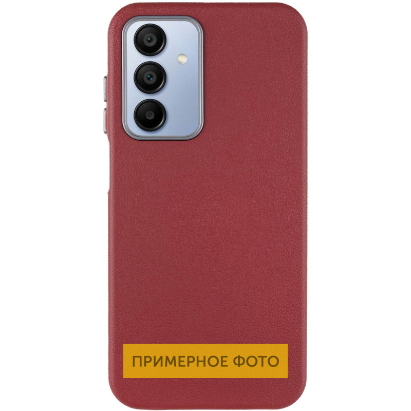 Шкіряний чохол Leather Case Metal Buttons для Xiaomi Redmi 9C
