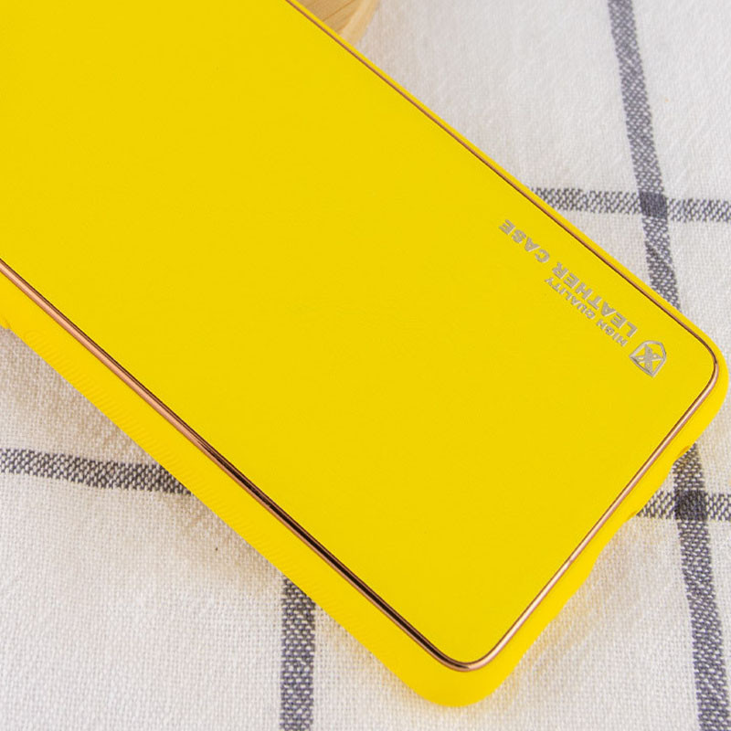 Шкіряний чохол Xshield для Samsung Galaxy A50 (A505F) / A50s / A30s Жовтий / Yellow