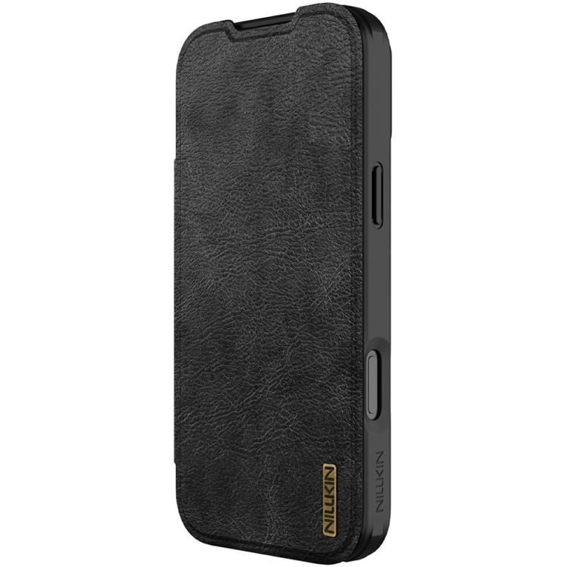 Шкіряний чохол-книжка Nillkin Qin Pro Camshield для Apple iPhone 17 Pro Max / 18 Pro Max (6.9") Black
