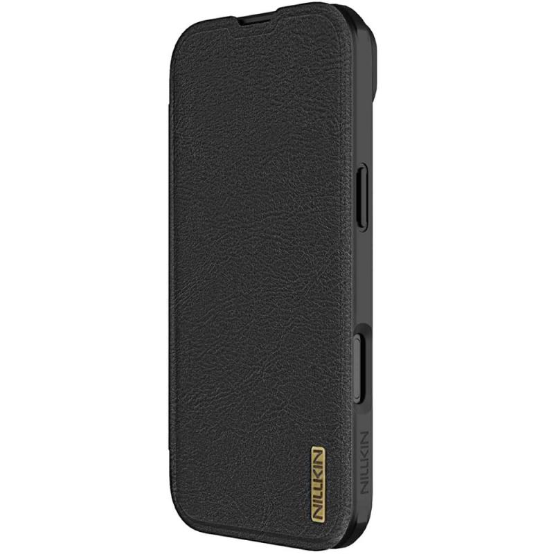 Шкіряний чохол-книжка Nillkin Qin Pro Camshield для Apple iPhone 17 Air (6.5")