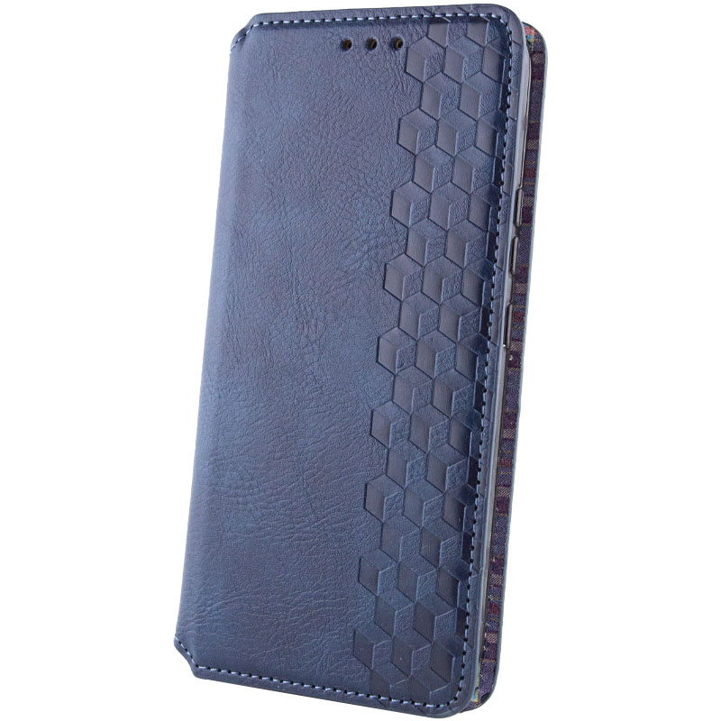 Шкіряний чохол-книжка GETMAN Cubic (PU) для Xiaomi 17T Синій