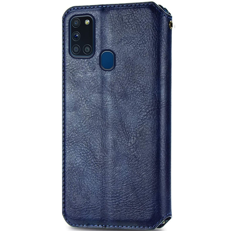 Шкіряний чохол-книжка GETMAN Cubic (PU) для Samsung Galaxy A21s