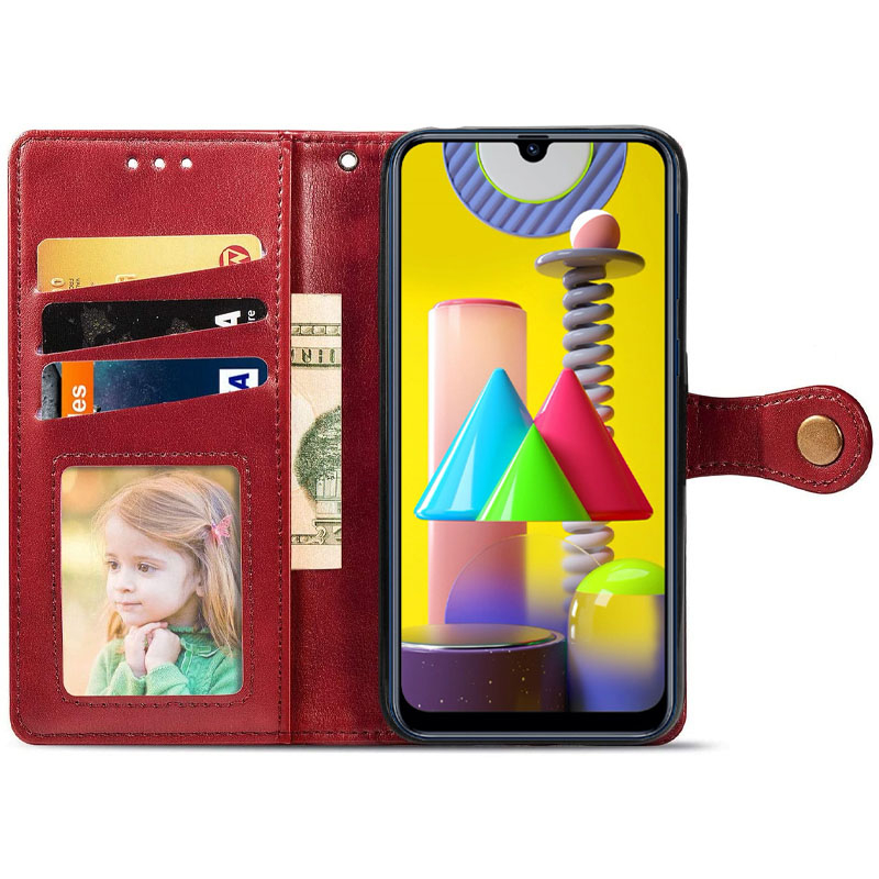 Шкіряний чохол-книжка GETMAN Gallant (PU) для Xiaomi Redmi 9