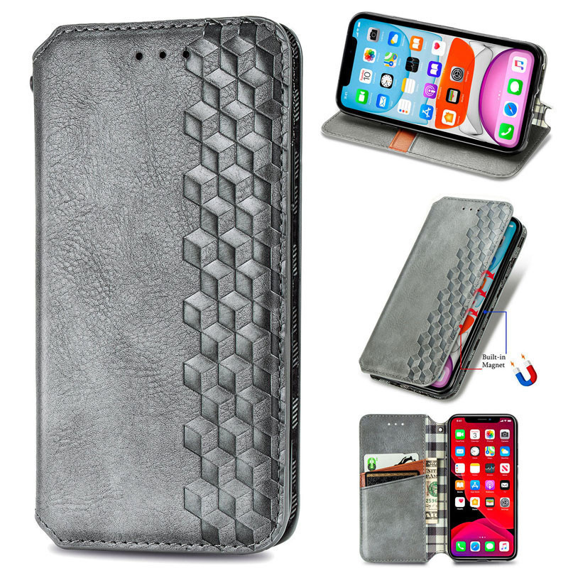Шкіряний чохол-книжка GETMAN Cubic (PU) для Xiaomi 13 Pro