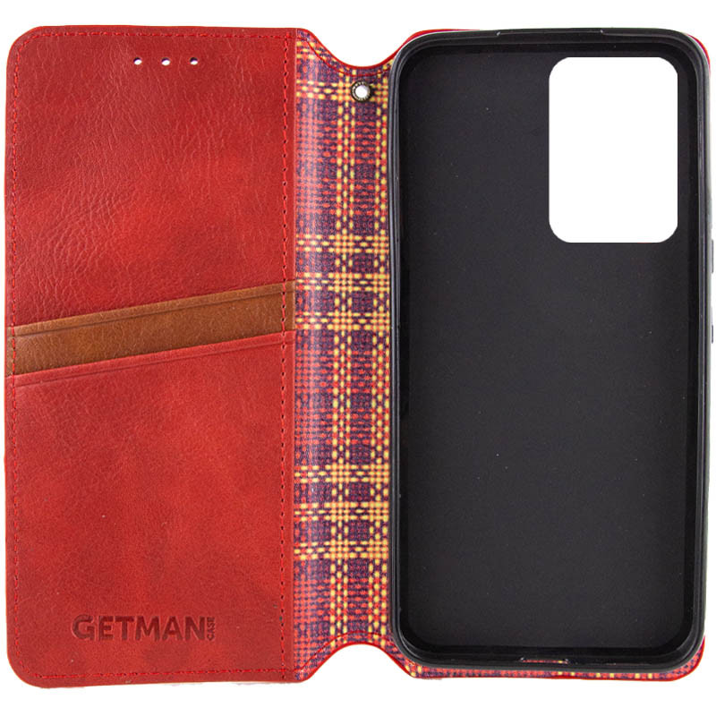 Шкіряний чохол-книжка GETMAN Cubic (PU) для Xiaomi Poco F5 / Note 12 Turbo