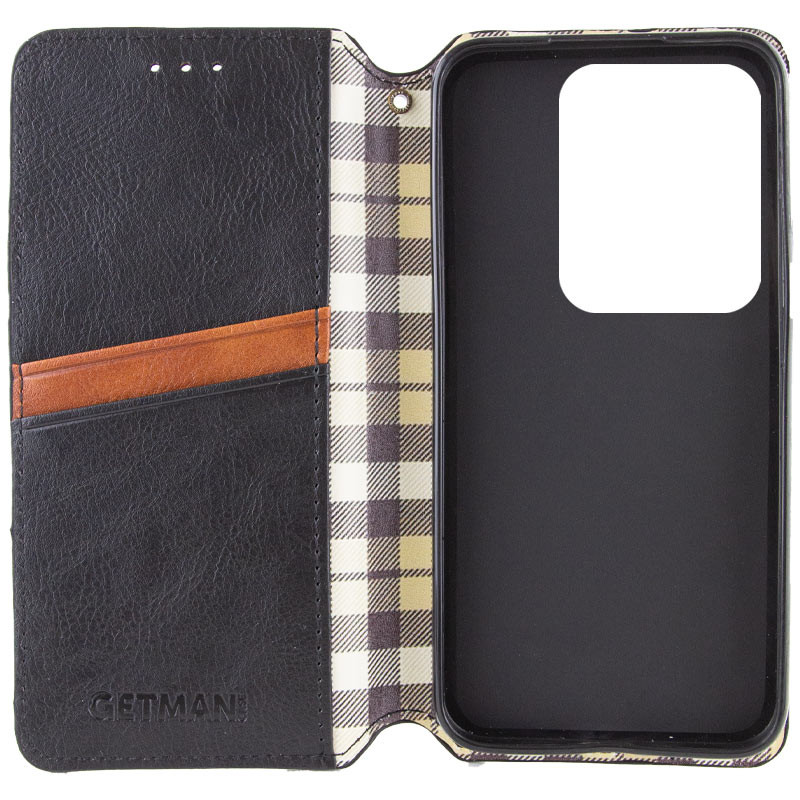 Шкіряний чохол-книжка GETMAN Cubic (PU) для Xiaomi Redmi Note 13 4G