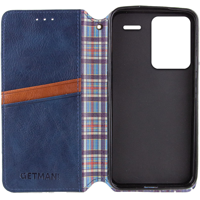Шкіряний чохол-книжка GETMAN Cubic (PU) для Xiaomi Redmi Note 13 Pro +