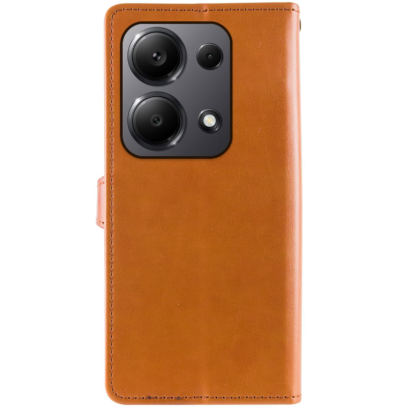 Шкіряний чохол-книжка GETMAN Gallant (PU) для Xiaomi Redmi Note 13 Pro 4G / Poco M6 Pro 4G