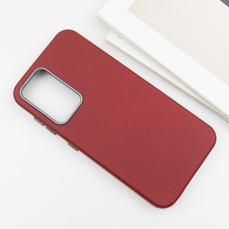 Шкіряний чохол Leather Case Metal Buttons для Samsung Galaxy S24 + / S25 +